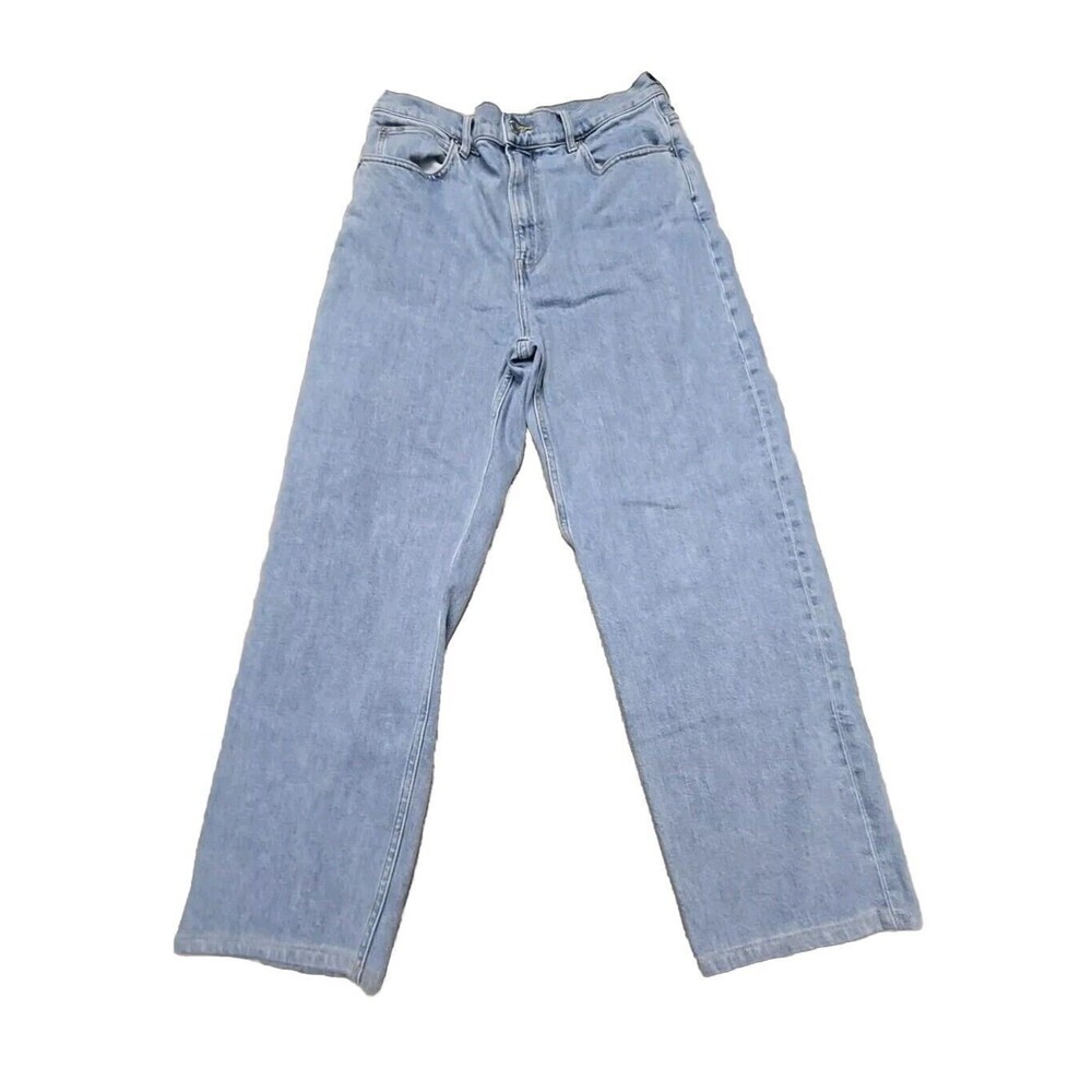 Everlane 100% Organic Cotton The Way High Jeans Women's Size 31R, Blue